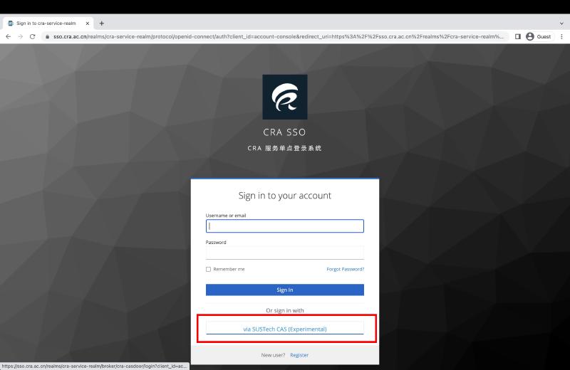 Featured image of post 快速同步CAS中的信息至CRA SSO及使用南科大CAS一键登录sharelatex等服务